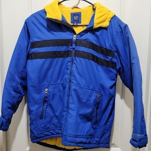 GAP Kids Girls Floral Jersey Lined Hooded Windbuster Jacket XL 12 GAP Kids Girls Floral Jersey Lined Hooded Windbuster Jacket XL 12